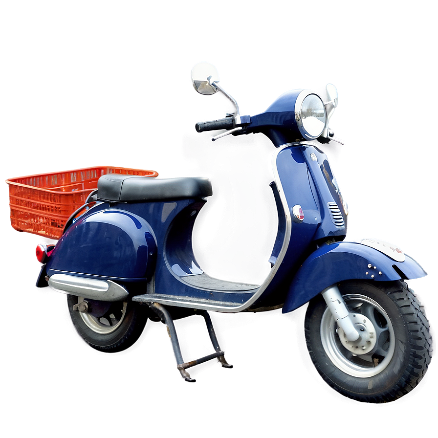 Scooter With Basket Png 05242024 PNG Image