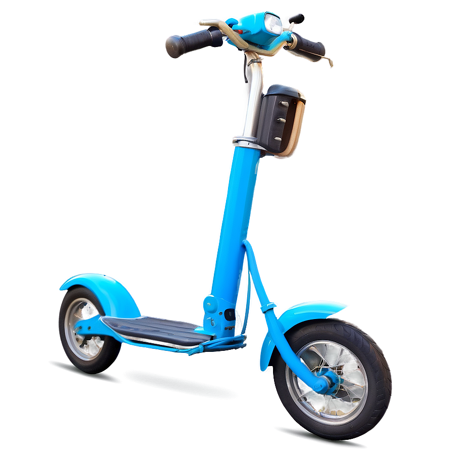 Scooter With Basket Png 05242024 PNG Image