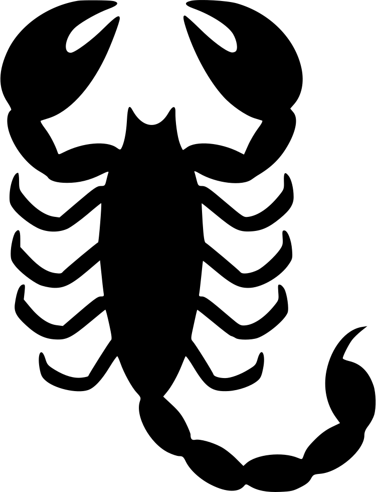 Scorpio Zodiac Symbol Graphic PNG Image