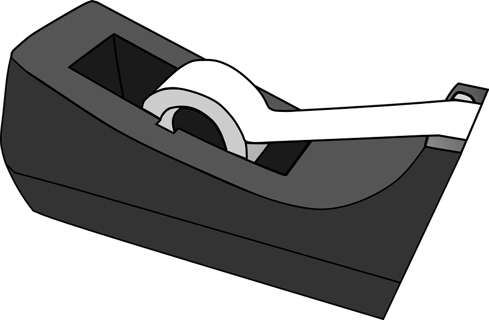 Scotch Tape Dispenser Illustration PNG Image