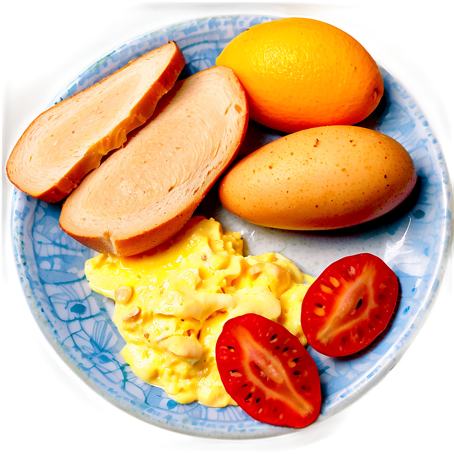 Scrambled Eggs Breakfast Png 2 PNG Image