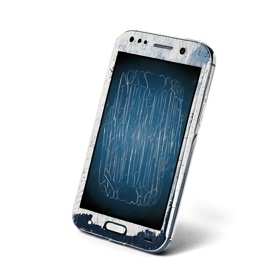 Scratched Smartphone Screen Png Tgp27 PNG Image