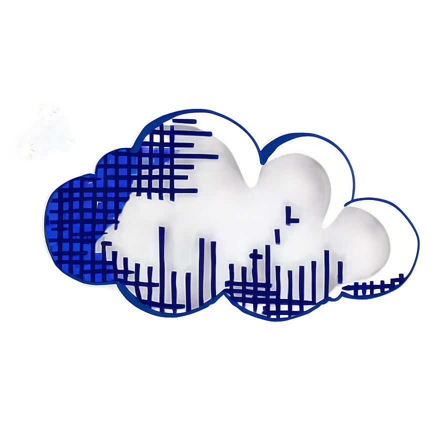 Scribble Cloud Shape Png 05252024 PNG Image