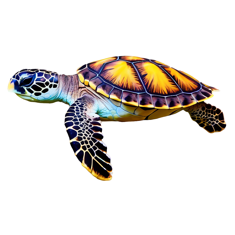 Sea Turtle Ecosystem Infographic Png Cxb PNG Image