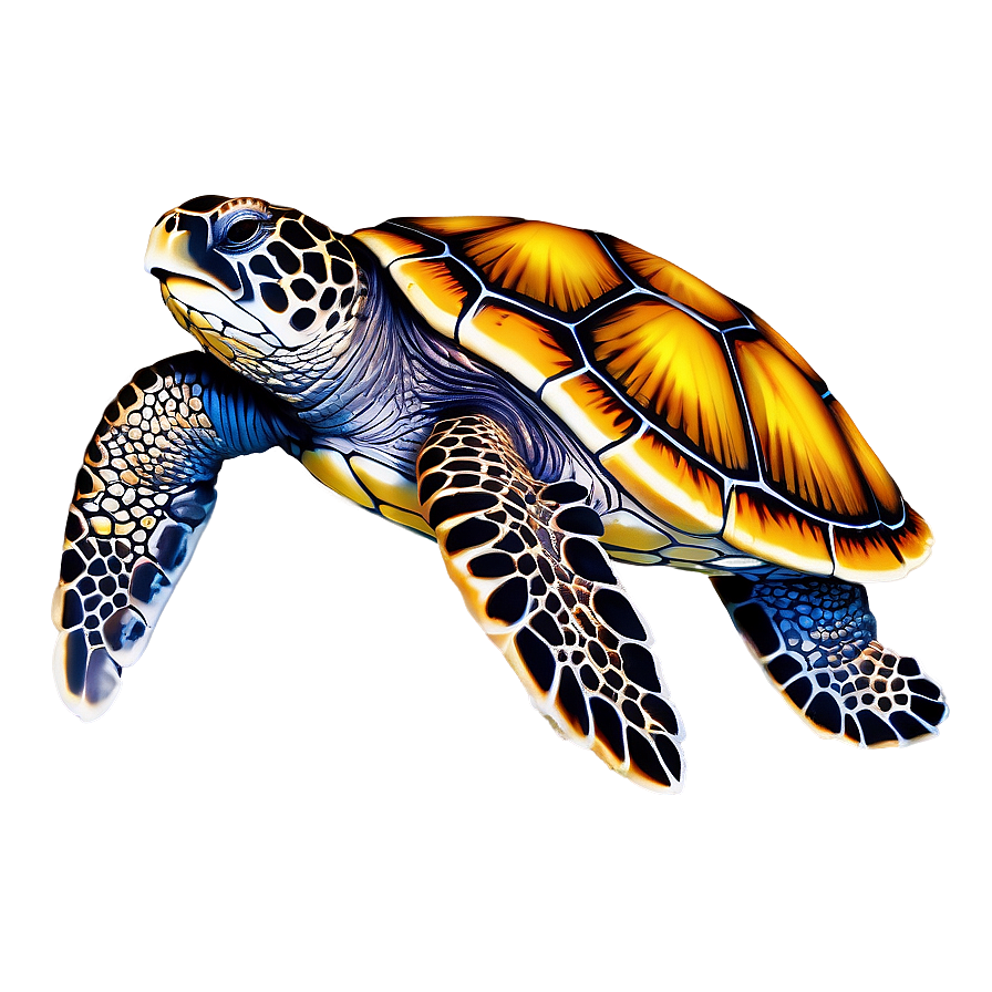 Sea Turtle In Ocean View Png 21 PNG Image