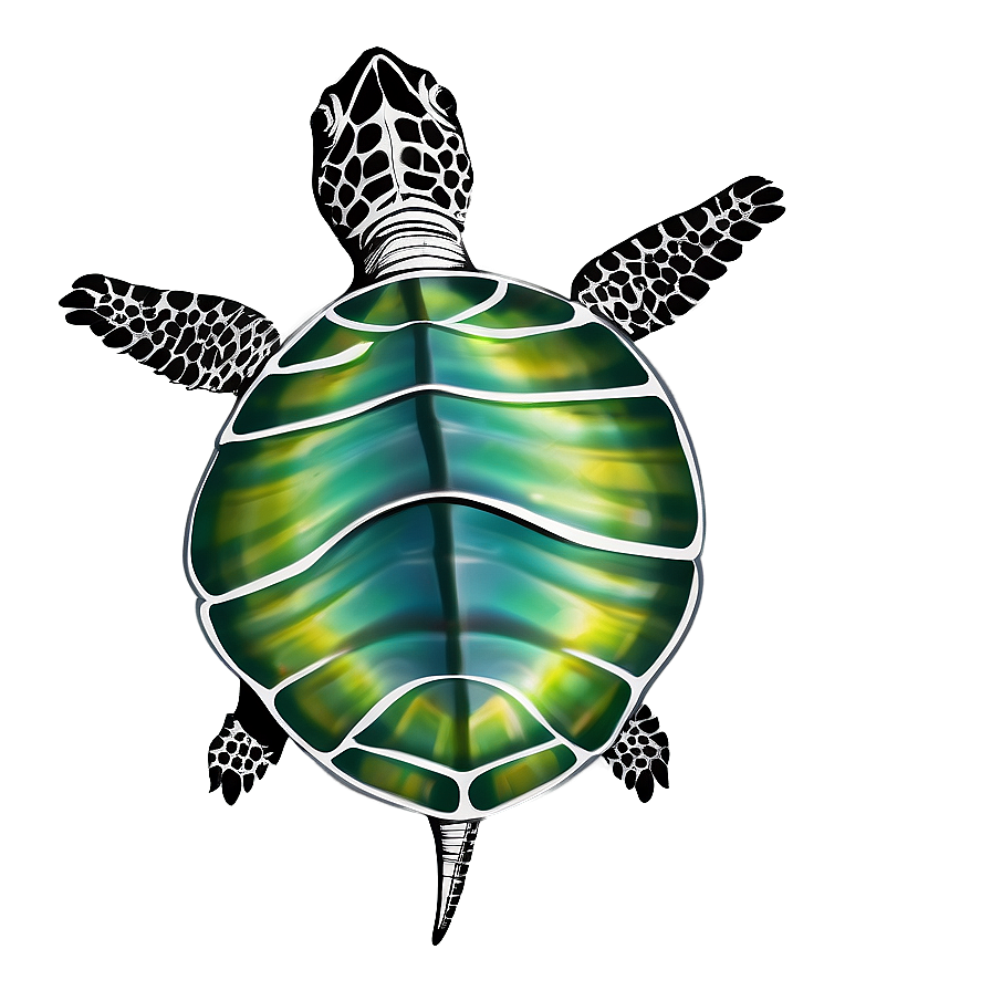 Sea Turtle With Seagrass Png 52 PNG Image