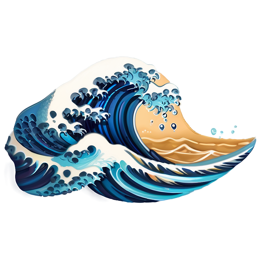 Sea Wave Emoji Png 06212024 PNG Image