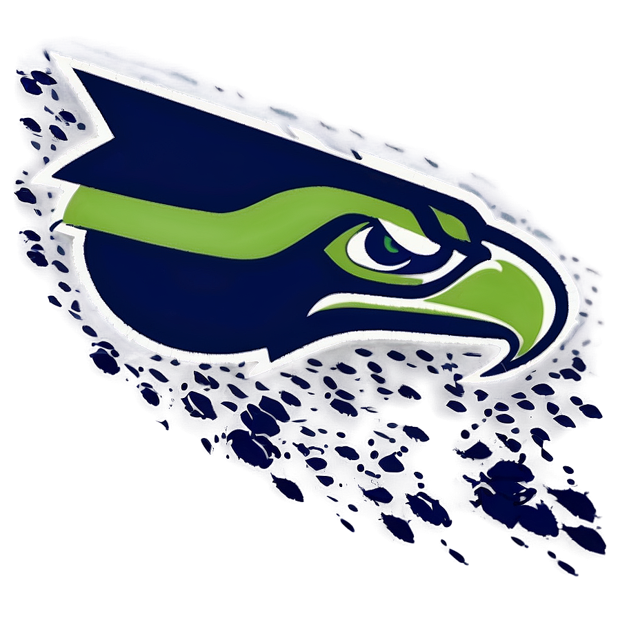 Seahawks Football Logo Art Png Xyl43 PNG Image