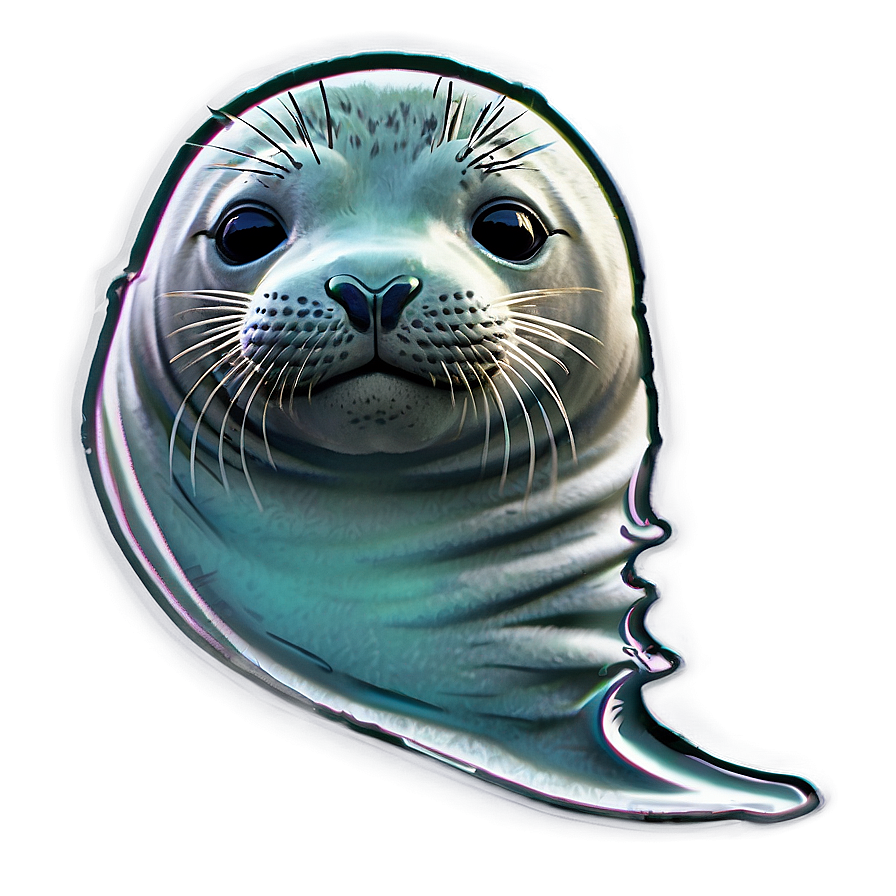 Seal Art Png Vrc38 PNG Image