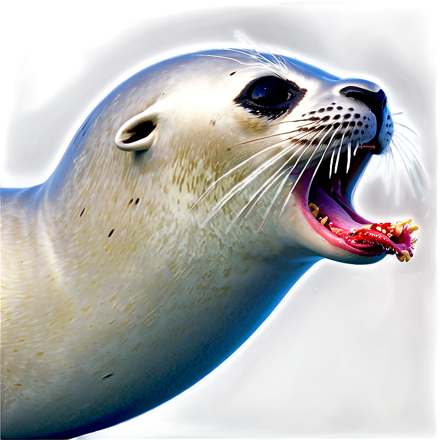 Seal Eating Png Enu5 PNG Image