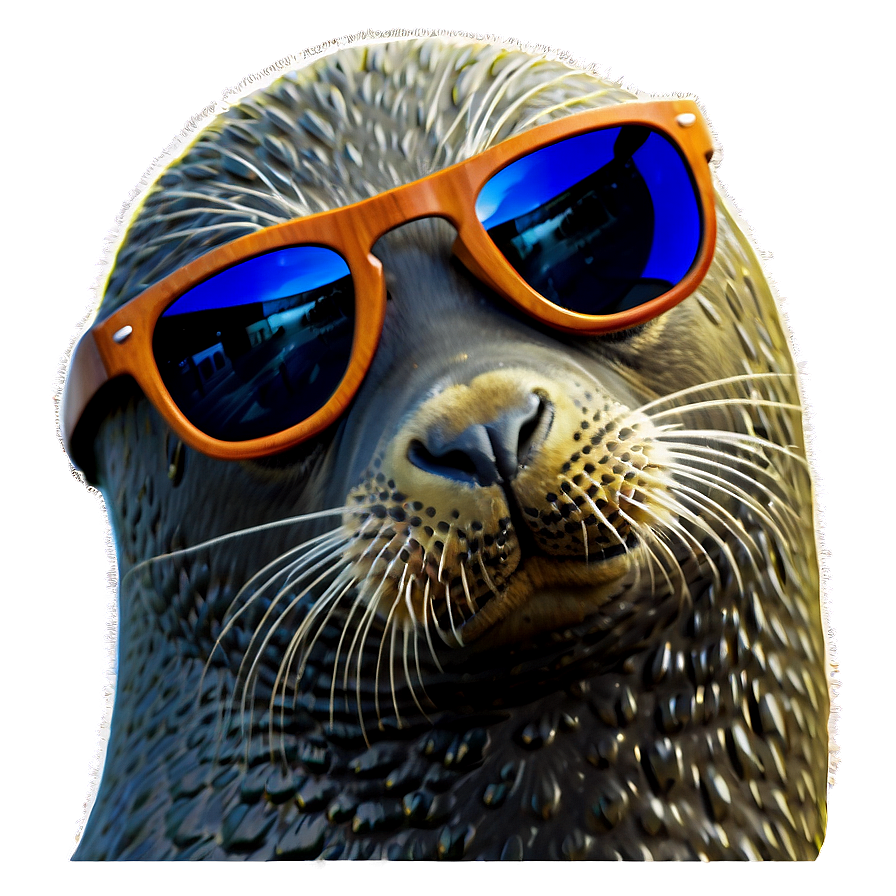 Seal With Sunglasses Png 60 PNG Image