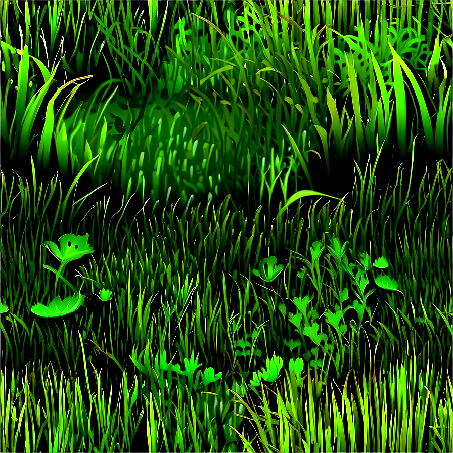 Seamless Green Grass Pattern Png Jho PNG Image