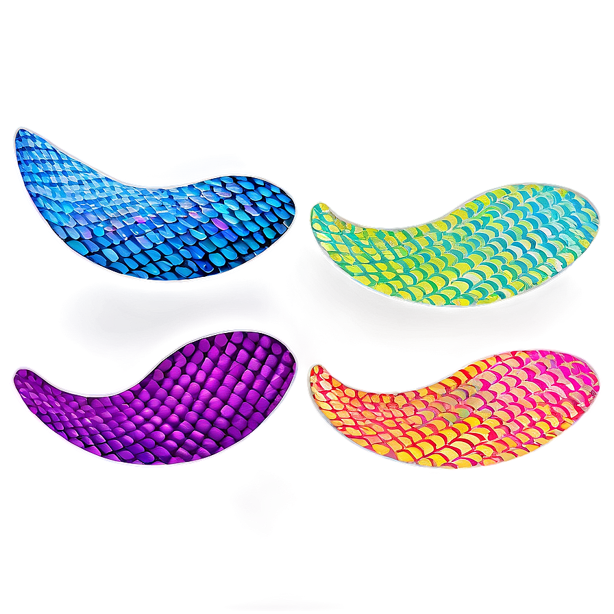 Seamless Mermaid Scales Pattern Png Tao27 PNG Image