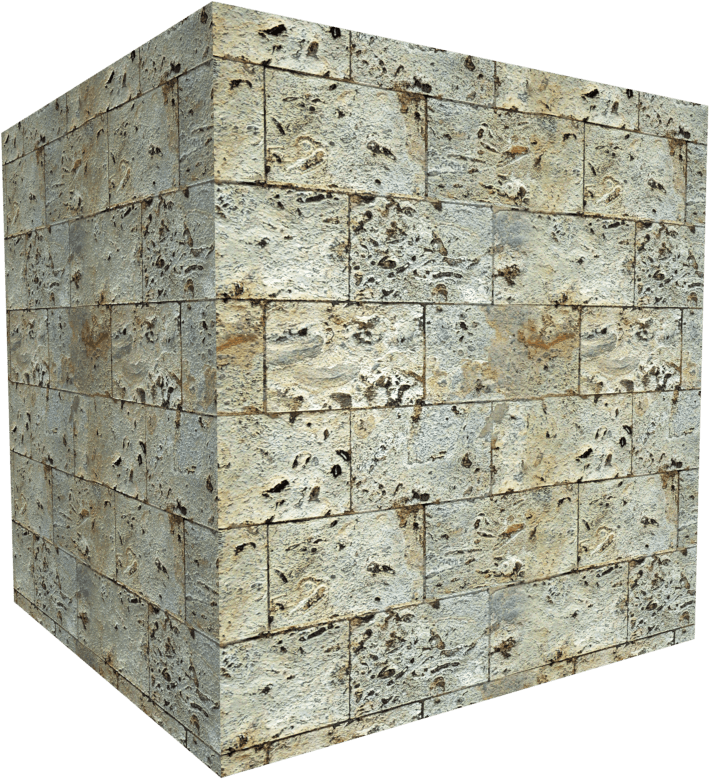 Seamless Stone Texture Cube3 D Render PNG Image