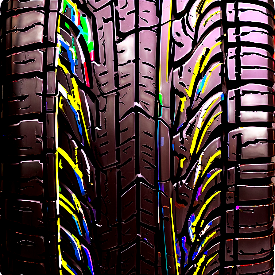 Seamless Tire Tread Pattern Png Lkw83 PNG Image