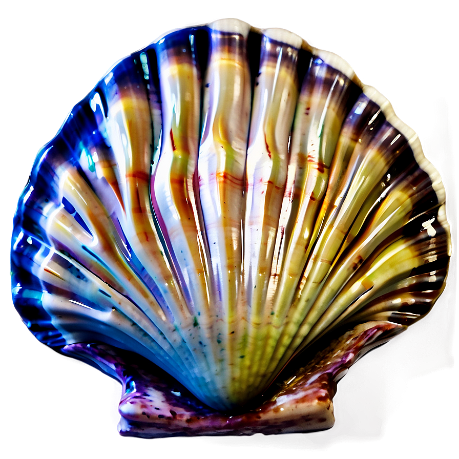 Seashell Scallop Design Png Itt PNG Image