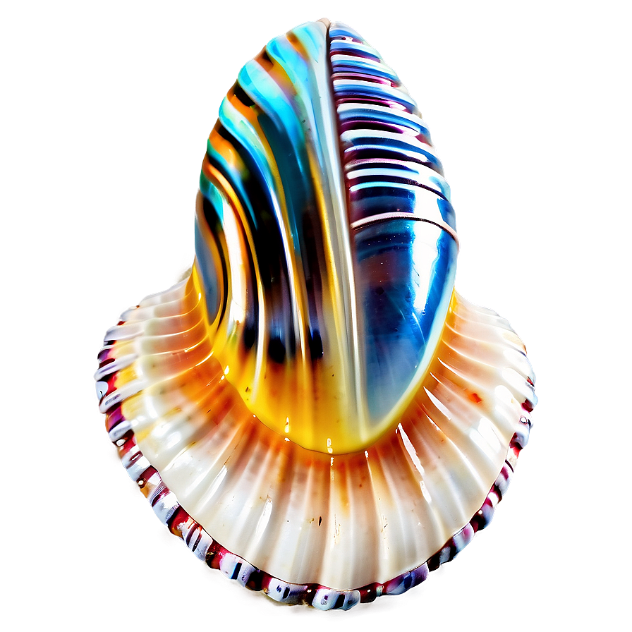 Seashell With Reflection Png 94 PNG Image