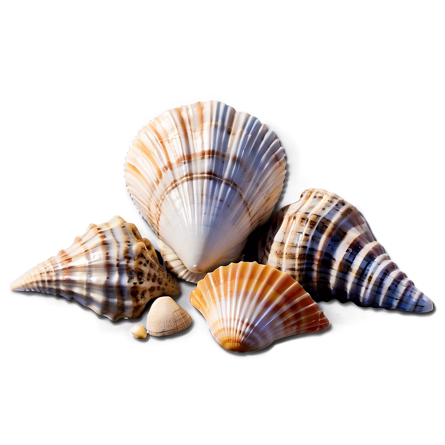 Seashells Background Png 63 PNG Image