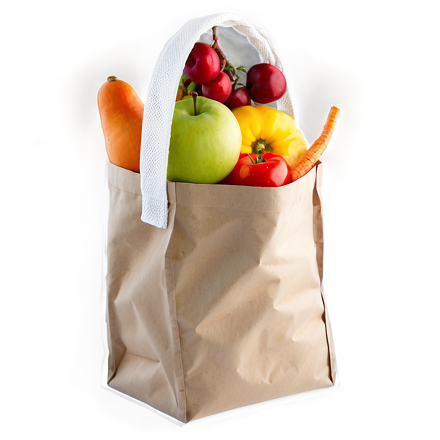 Seasonal Grocery Bag Png Dxr PNG Image