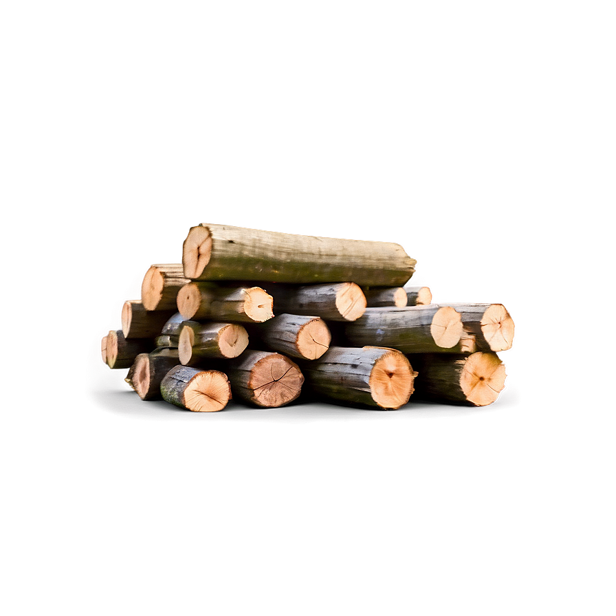 Seasoned Firewood Stack Png Soh PNG Image