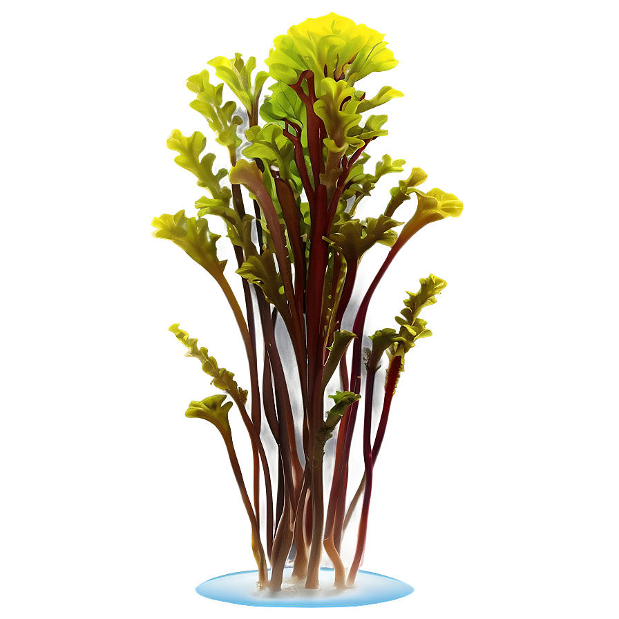 Seaweed In Aquarium Setting Png Bsk2 PNG Image