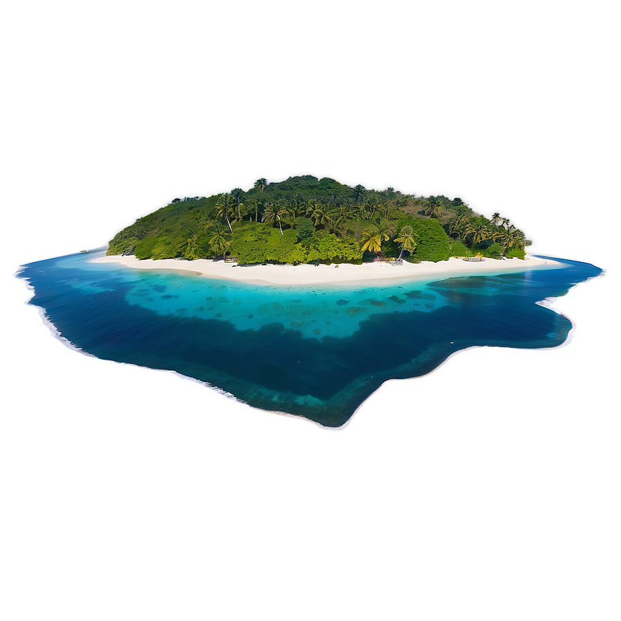 Secluded Tropical Cove Png 06112024 PNG Image