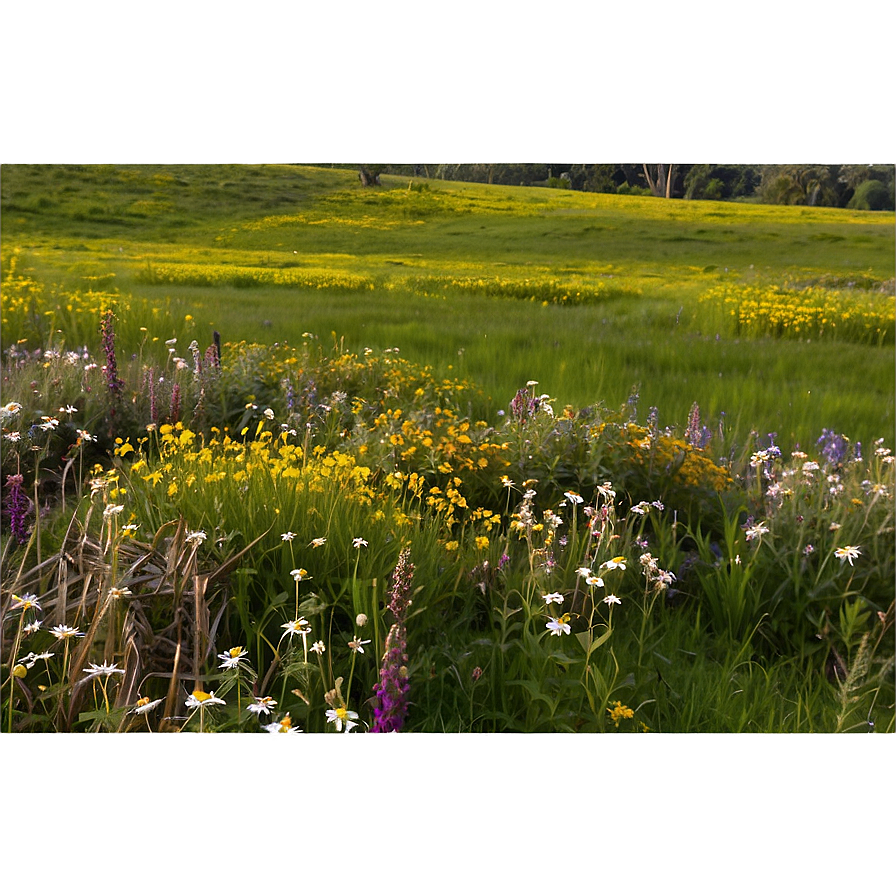 Secluded Wildflower Spot Png 84 PNG Image