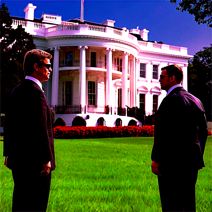 Secret Service At White House Png Ywg2 PNG Image