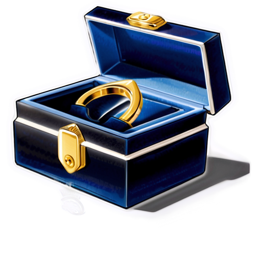 Secure Ring Box Png Udi PNG Image