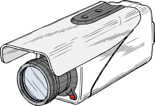 Security Camera Illustration PNG Image