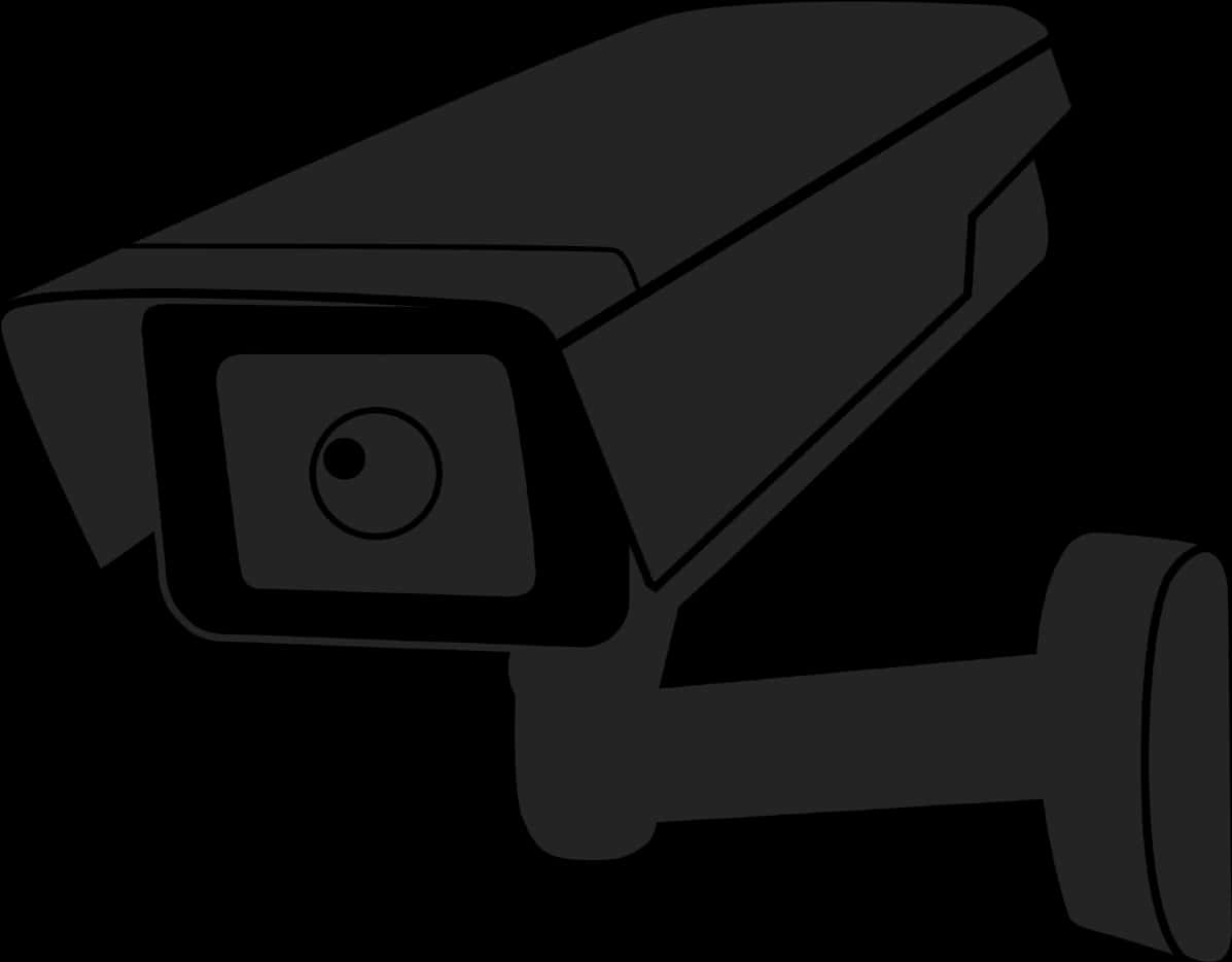 Security Camera Silhouette PNG Image