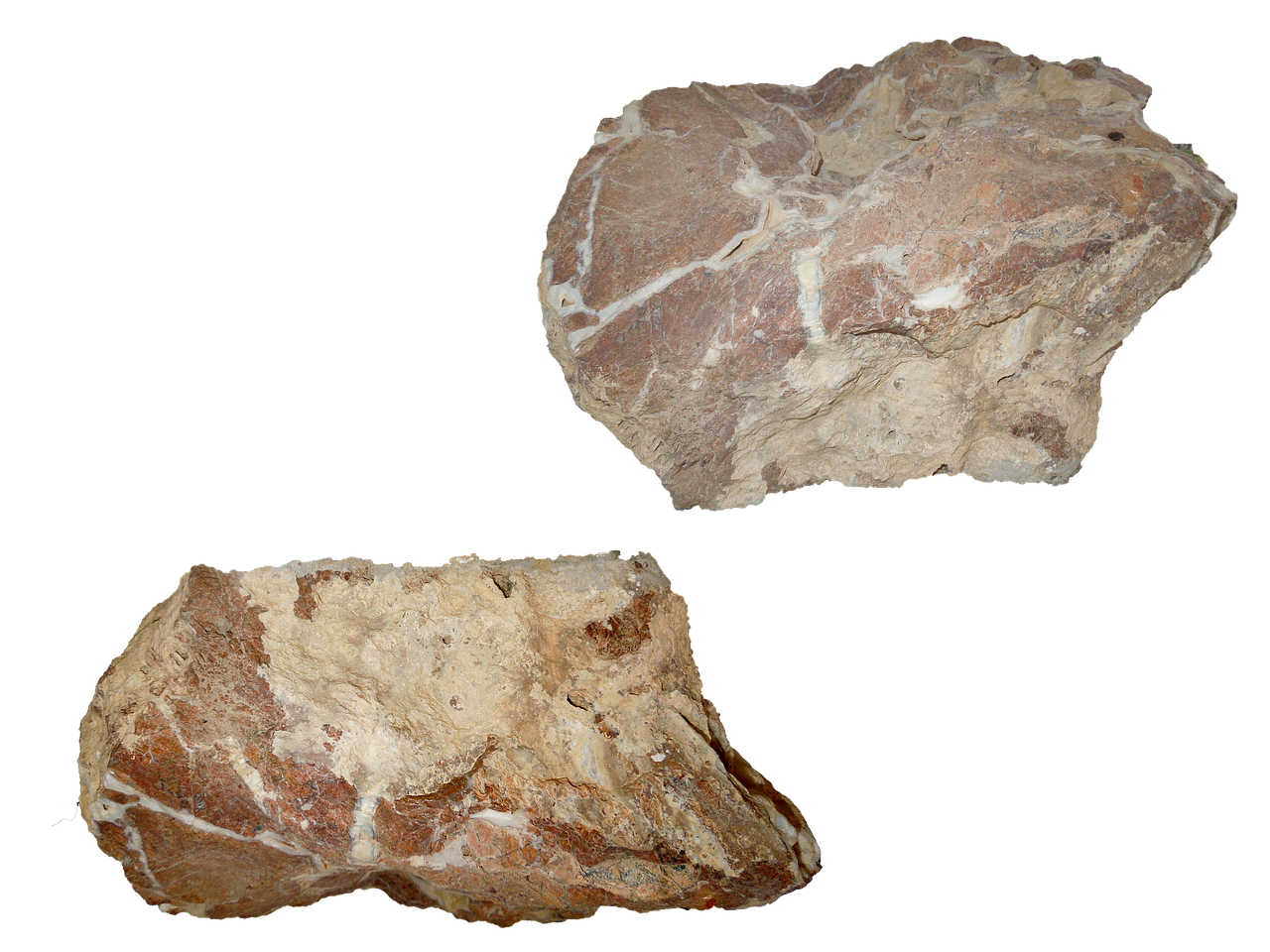 Sedimentary Rocks Black Background PNG Image