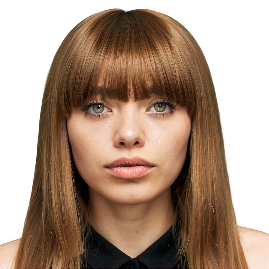 See-through Bangs Style Png Fqh77 PNG Image