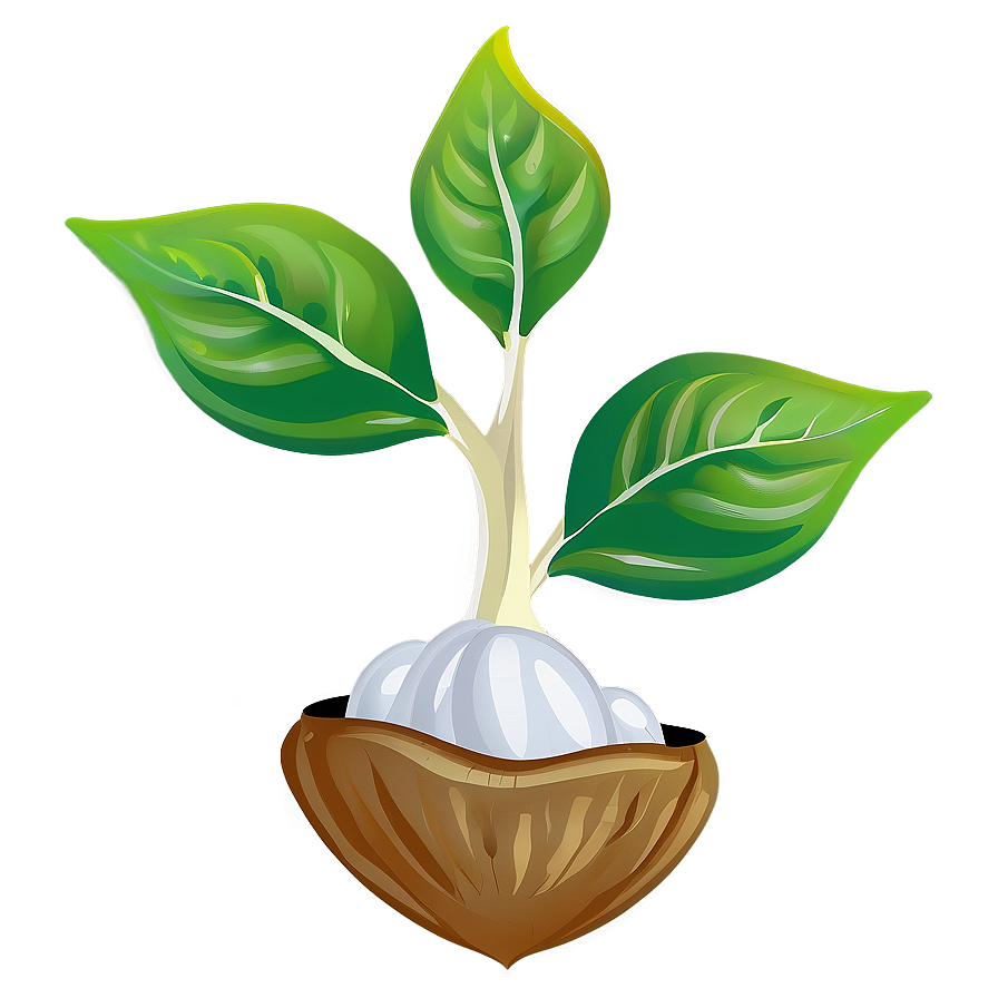 Seed Sprout Vector Png Ddi PNG Image