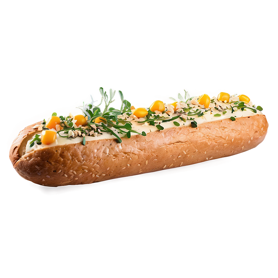 Seed Topped Baguette Png Bvk32 PNG Image