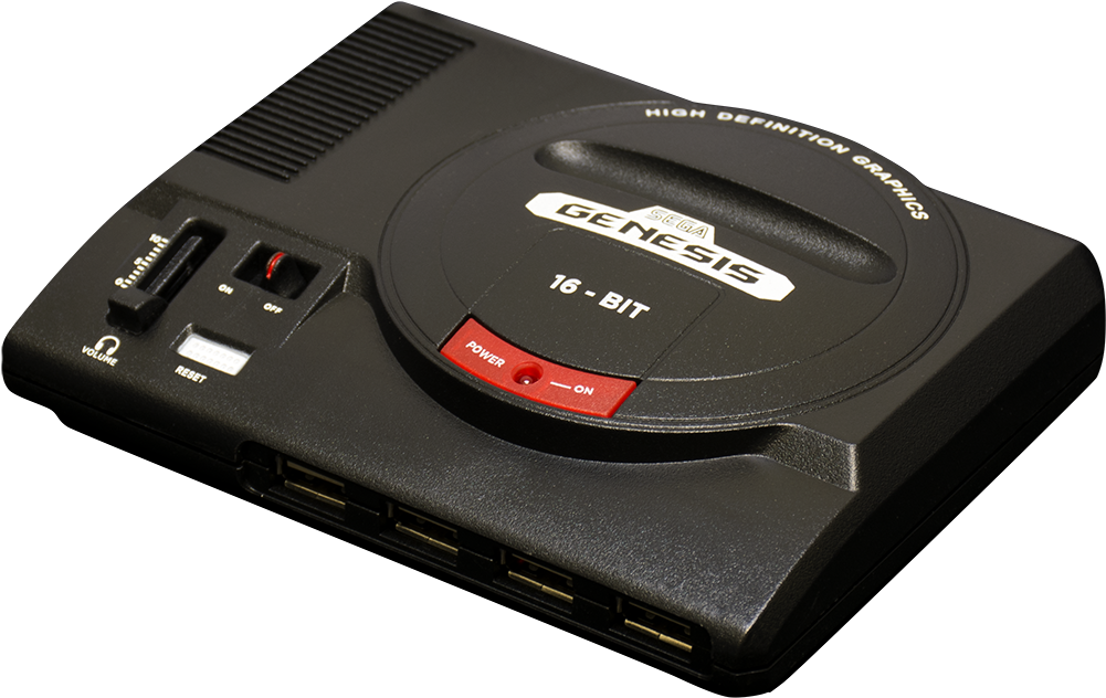 Sega Genesis Console16 Bit PNG Image