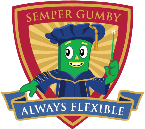 Semper Gumby Always Flexible Crest PNG Image