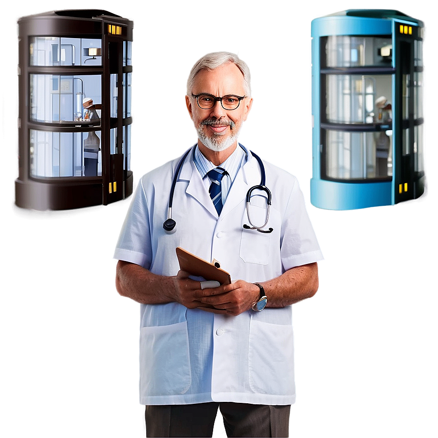 Senior Doctor Png 05232024 PNG Image