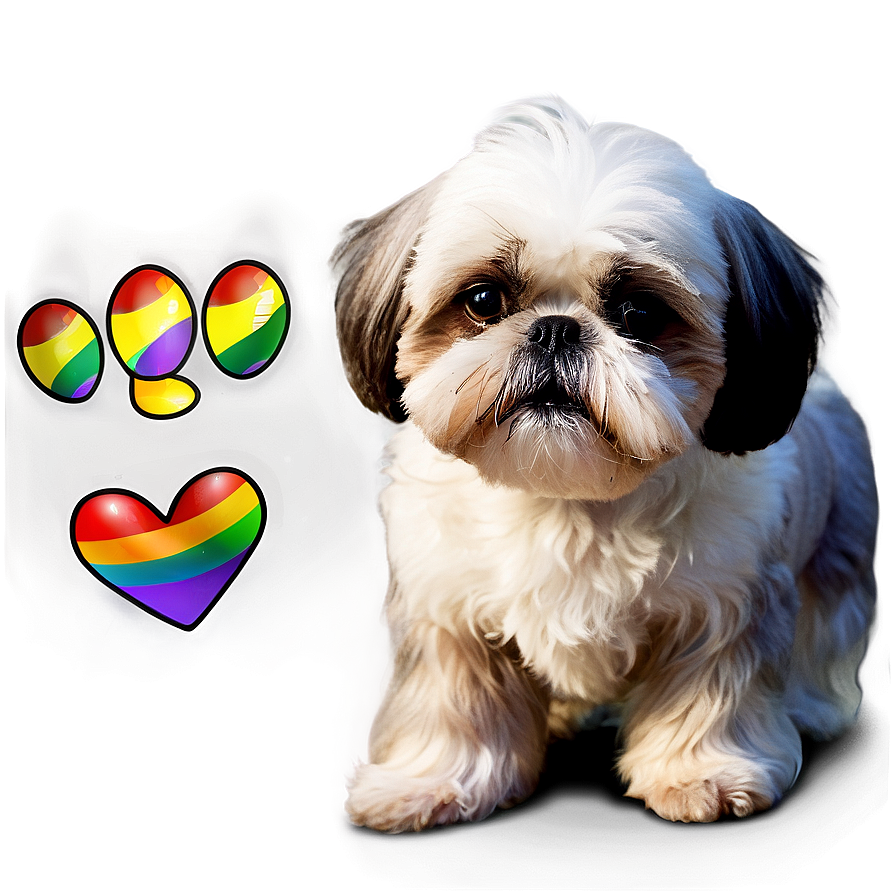 Senior Shih Tzu Portrait Png 46 PNG Image