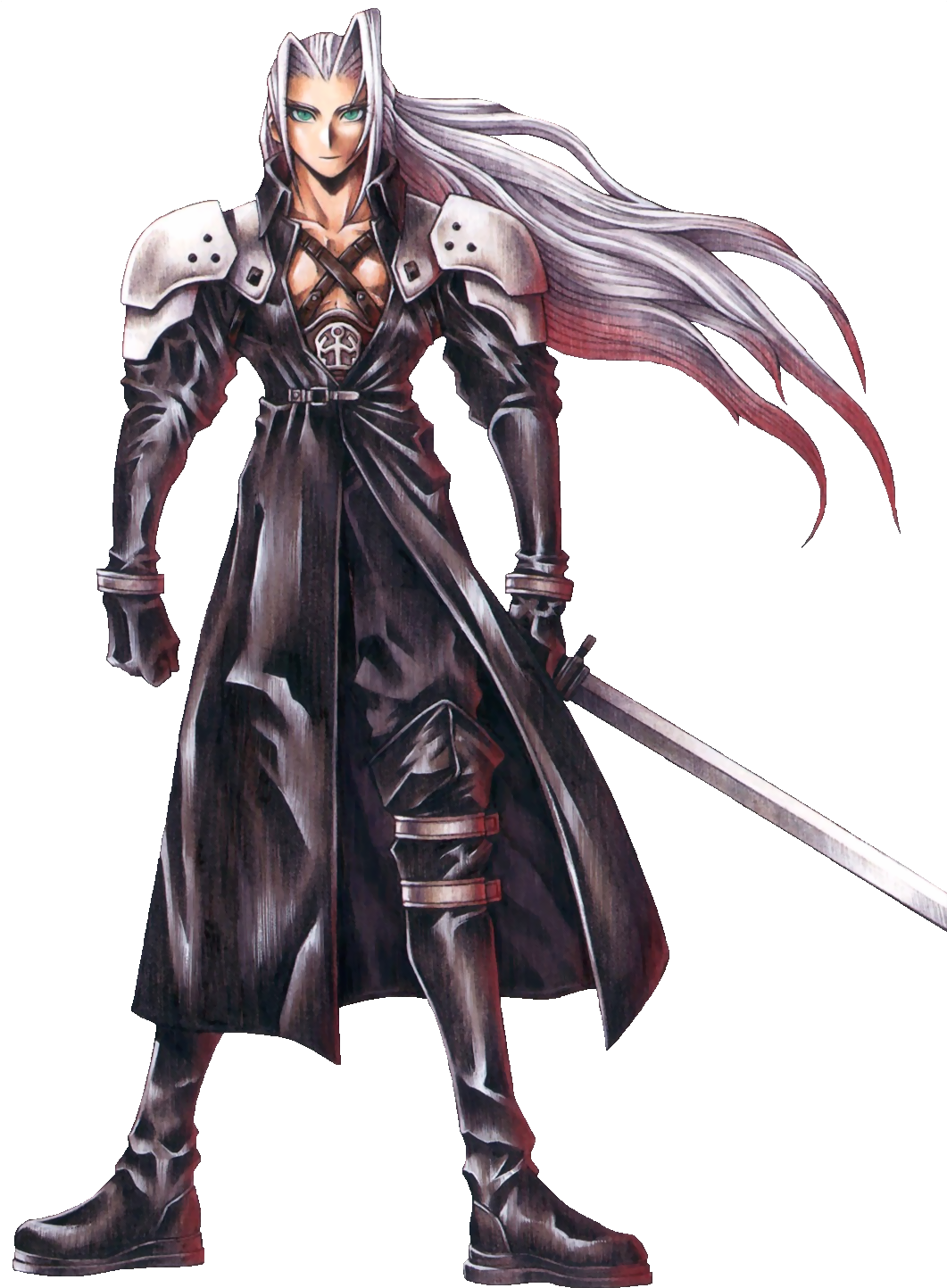 Sephiroth Final Fantasy V I I Artwork PNG Image