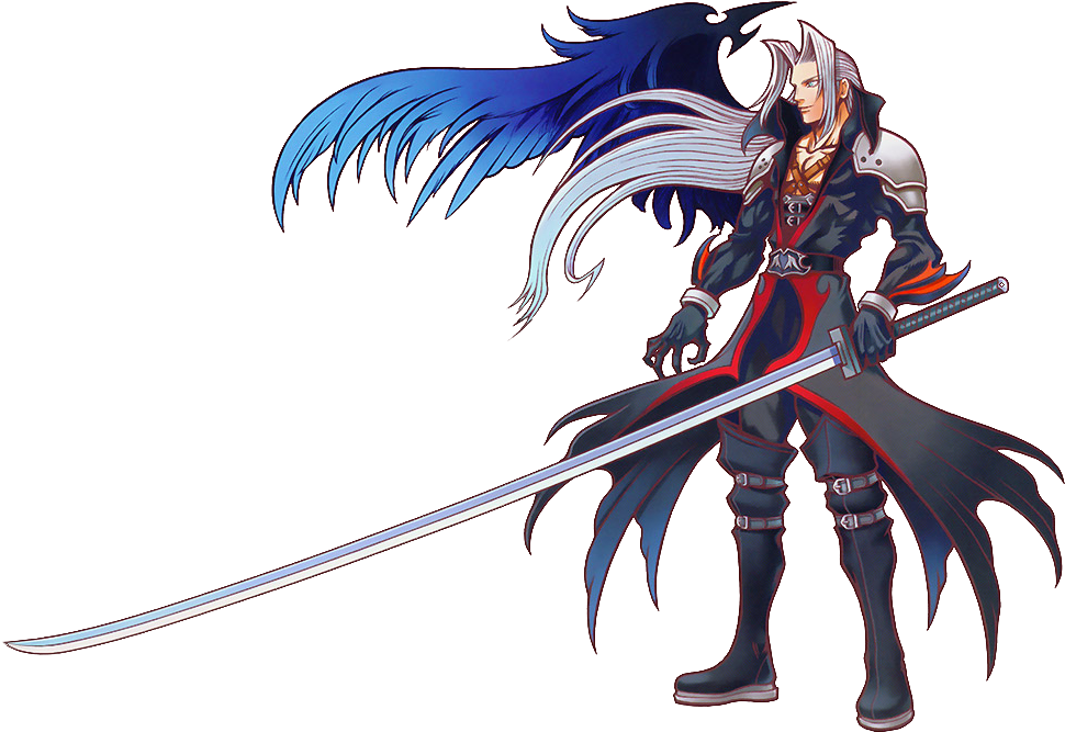 Sephiroth Final Fantasy V I I Artwork PNG Image