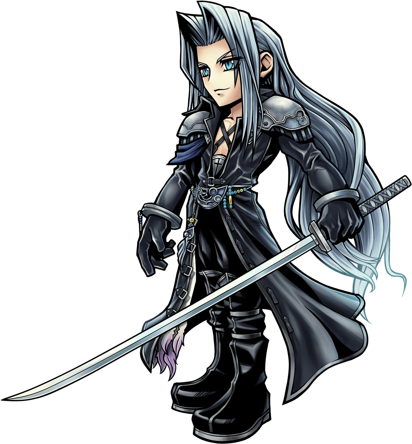 Sephiroth Final Fantasy V I I Artwork PNG Image