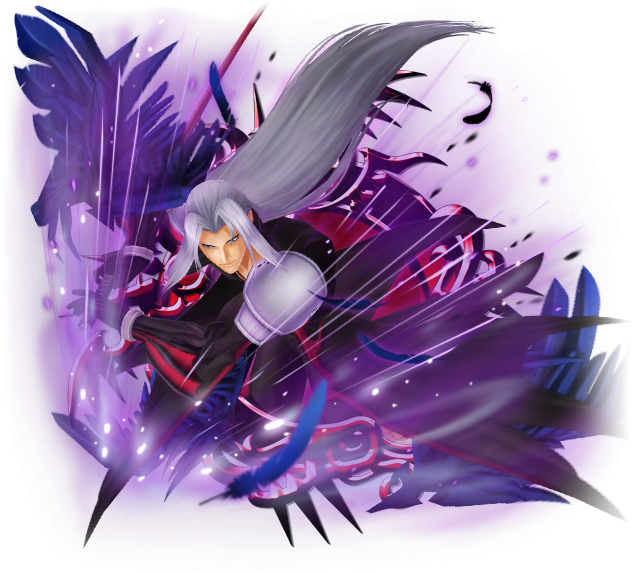 Sephirothin Battle Artwork PNG Image