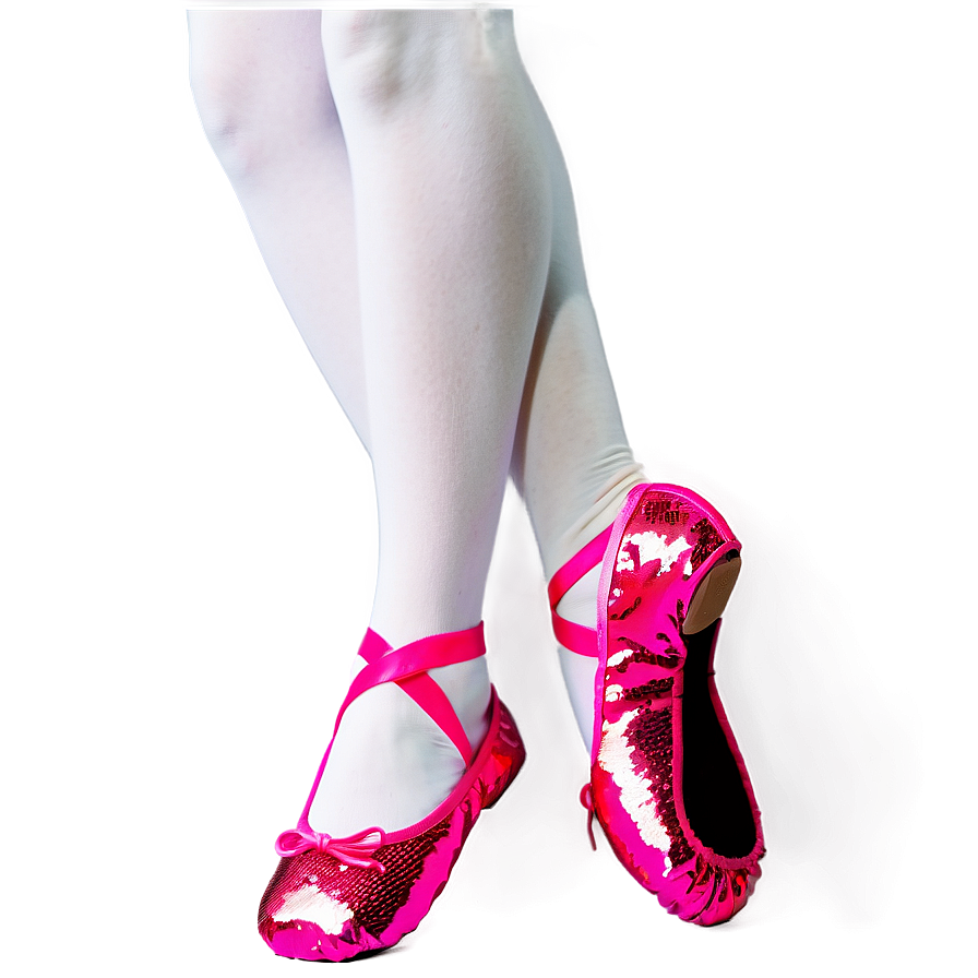 Sequin Ballet Shoes Png 06132024 PNG Image