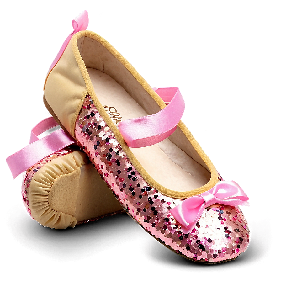 Sequin Ballet Shoes Png 12 PNG Image