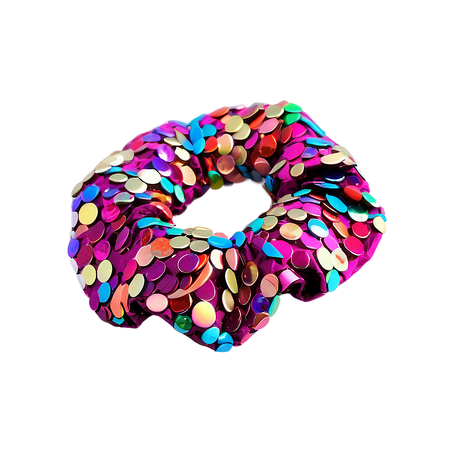 Sequin Scrunchie Png Ebk72 PNG Image