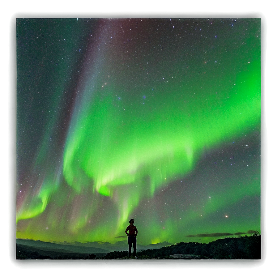 Serendipitous Aurora Encounter Png 36 PNG Image