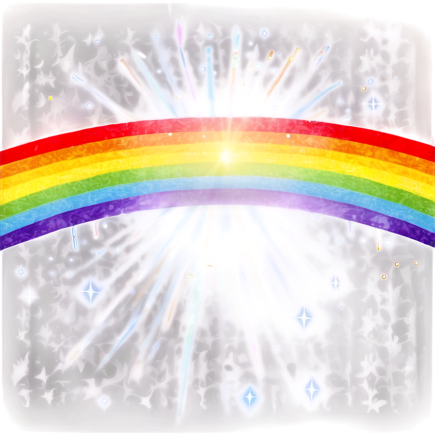 Serendipitous Radiant Rainbow Png Rmb PNG Image