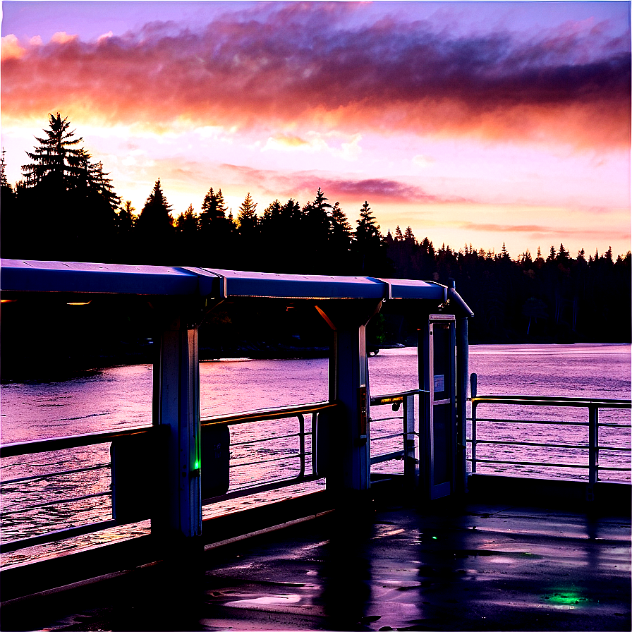 Serene Bainbridge Island Ferry Png Jcp PNG Image