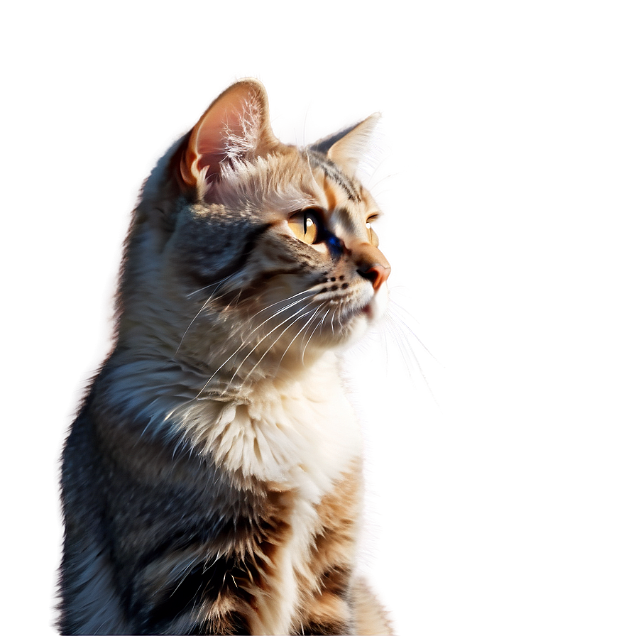 Serene Cat Gaze Png 13 PNG Image